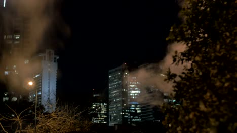 Tel-Aviv-night-cityscape-with-condensing-steam