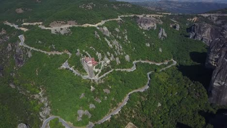 Meteora-aerial-view