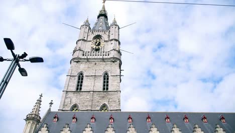 Belgien-Gent-schöne-Aussicht-auf-die-Stadt