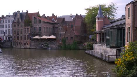 Belgien-Gent-schöne-Aussicht-auf-die-Stadt