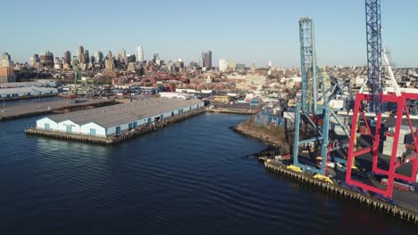 Aerial-of-Gowanus,-Brooklyn