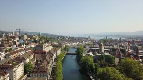 sunny-day-zurich-city-center-lake-view-aerial-panorama-4k-switzerland