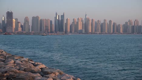 Dubai-skyline-view-from-the-sea