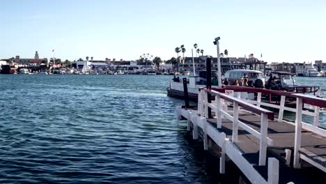 Lapso-De-Tiempo-Del-Atardecer-Del-Muelle-De-Balboa