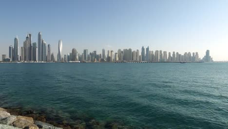 Tageslicht-dubai-marina-Panorama-Zeitraffer