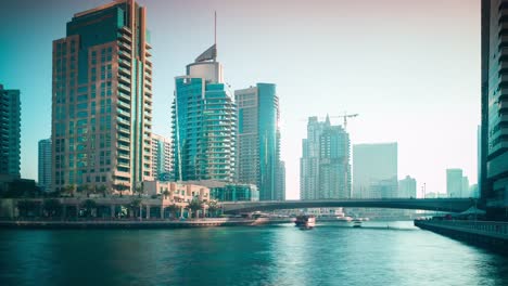 dubai-marina-bay-time-lapse