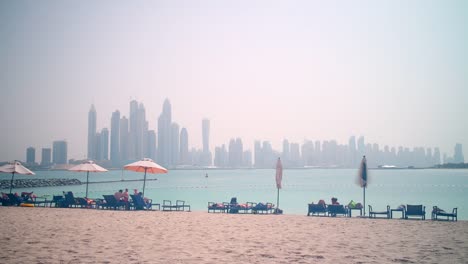 palm-beach-dubai-marina-Panorama-Zeitraffer