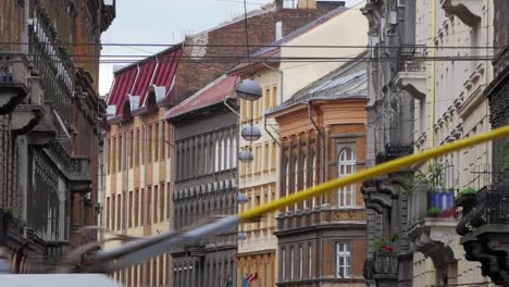 Hungarian-apartments,-Budapest,-Hungary