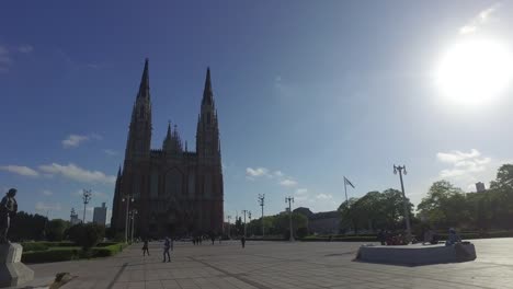 Cathedral-of-La-Plata-in-Buenos-Aires,-Argentina