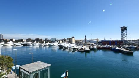 Vista-panorámica-de-Barcelona-Port-Vell