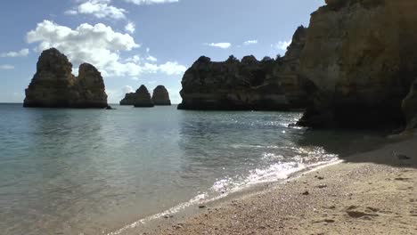 Algarve-coast-at-Lagos-Portugal