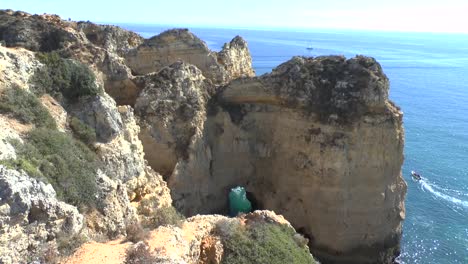 Algarve-coast-at-Lagos-Portugal