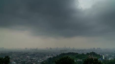 Generic-cityscape-at-sunrise-timelapse-in-beautiful-dawn-to-morning