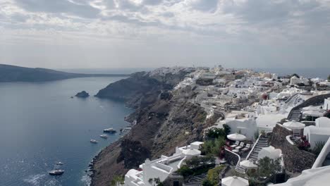 am-Nachmittag-weiten-Blick-von-Oia,-Santorin