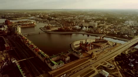 Picturesque-aerial-view-of-Yoshkar-Ola-at-sunny-summer-day