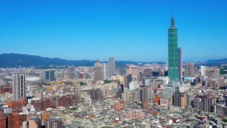 Ein-wunderschönes-Gebäude-Architektur-Stadtleben-in-Taipei-taiwan