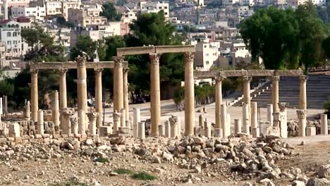 Forum-in-Jerash,-Jordan