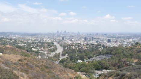 Hollywood-y-al-centro-de-la-ciudad-de-Los-Ángeles