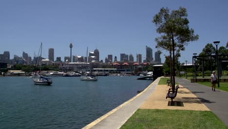 Glebe-punto-de-Sydney-en-un-día-de-verano