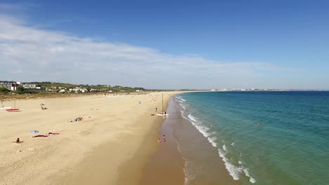 Aerial-from-Meia-Praia-in-Lagos-Portugal