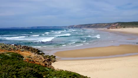 Playa-del-océano-Atlántico.