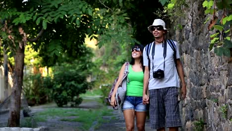 Tourists-exploring