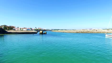 The-harbor-from-Lagos-in-Portugal