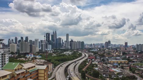 Kuala-Lumpur-Daylight-Time-Lapse-with-the-Petronas-Twin-Towers-visible.