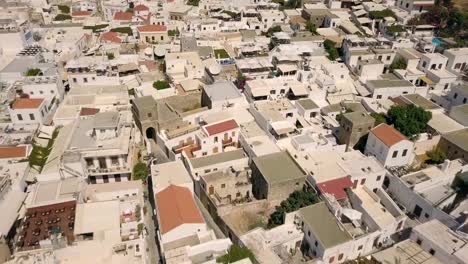 Aerial-view-of-Lindos