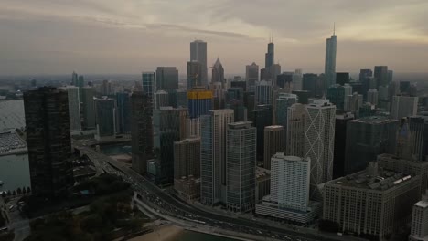 Chicago-Skyline---Aerial-View