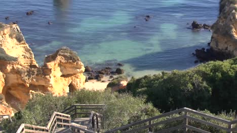 Algarve-coast-at-Lagos-Portugal