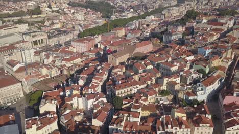 Portugal-verano-día-Lisboa-paisaje-aéreo-panorama-4k