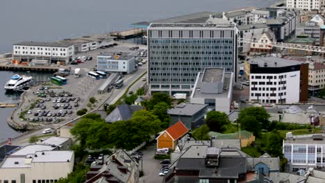 Aksla-en-la-ciudad-de-Alesund,-Noruega