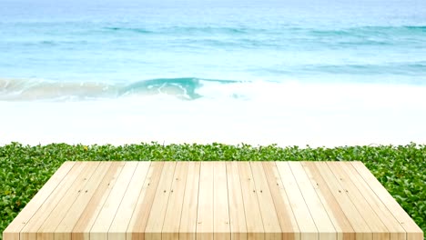 Wooden-Table.-Close-up-Beach-Sea-Backgrounds