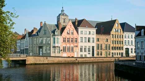 Ansicht-von-Brügge,-Belgien