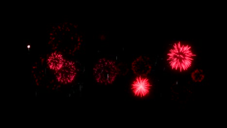 4K-firework.-Holidays.-render.-Animation-background-of-red-fireworks.-V11