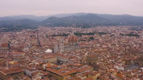 Florencia,-Italia---Vista-aérea