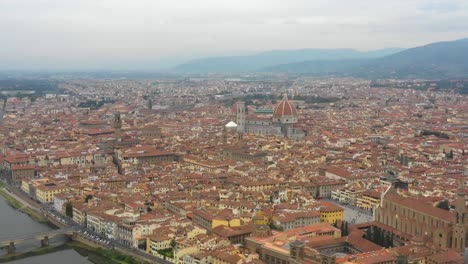 Florenz---Antenne-Stadtbild