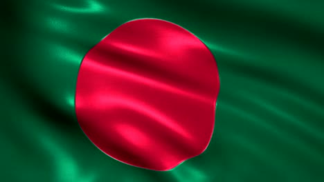 Bandera-de-Bangladesh,-Asia