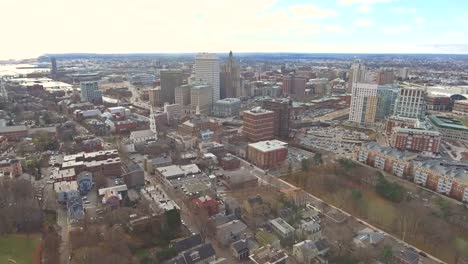 Providence-Rhode-Island-Skyline-Aérea-2