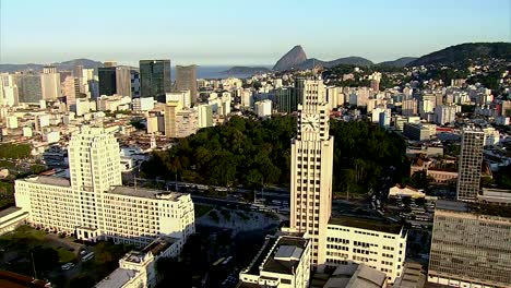 Aerial-shot-of-Rio-de-Janeiro,-Brazil