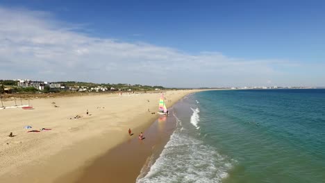 Aerial-from-Meia-Praia-in-Lagos-Portugal