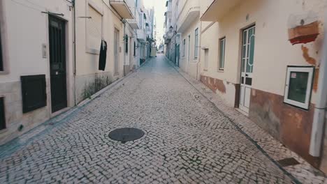 Walking-on-Old-Narrow-Street