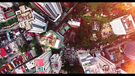 Sunset-skyline-of-Kuala-Lumpur-city-with-Petronas-Twin-Towers-or-Kuala-Lumpur-City-Centre-KLCC-as-part-of-the-skyline