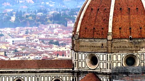 Florencia,-Italia.-Catedral-Santa-Maria-del-Fiore,-zoom.