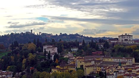 Beautiful-aerial-view-of-Florence-from-the-observation-platform-of-Palazzo-Vecchio.