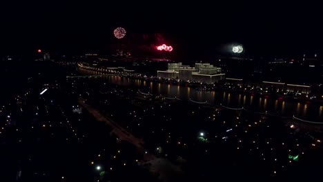 Aerial-View-of-Fireworks