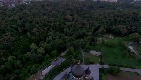 Aerial-view-of-St.-Panteleimon's-Cathedral-in-Kiev