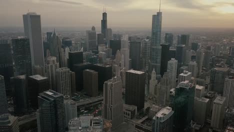 Chicago-Skyline---Aerial-View