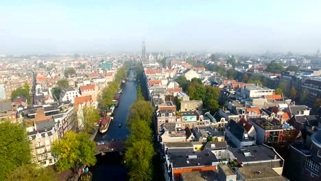 Luftaufnahmen-der-Stadt-Amsterdam